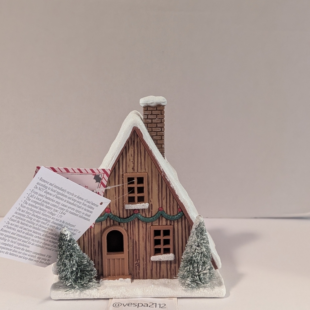 Target Bullseye Playground Christmas Village 4pc Set Gingerbread House Cocoa - Picture 13 of 15
